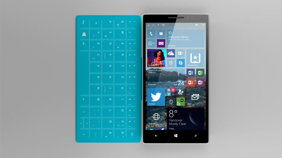 Concept Microsoft Surface Phone