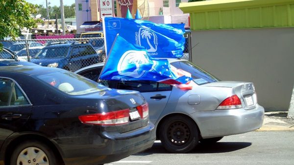 PNPs caravana - Elecciones Puerto Rico 2016