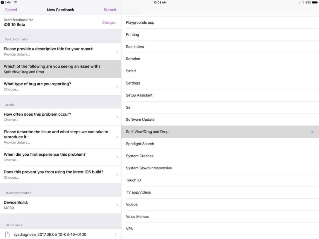 Drag and Drop en el iPad llegará con iOS 11