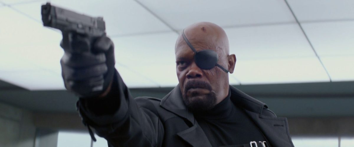 Samuel L Jackson como Nick Fury