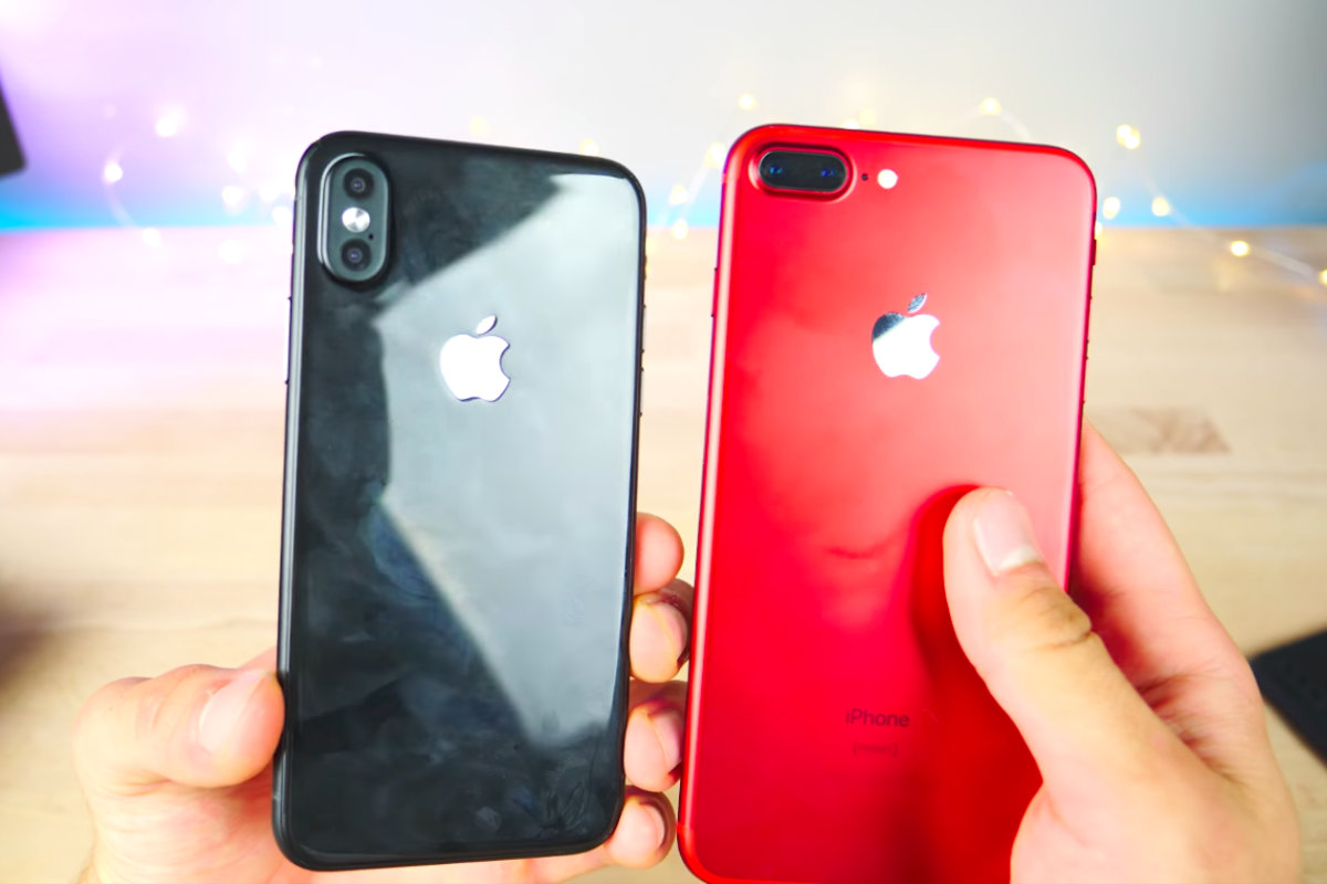 Comparados el diseño del iPhone 8 y iPhone 7 Plus en nuevo vídeo
