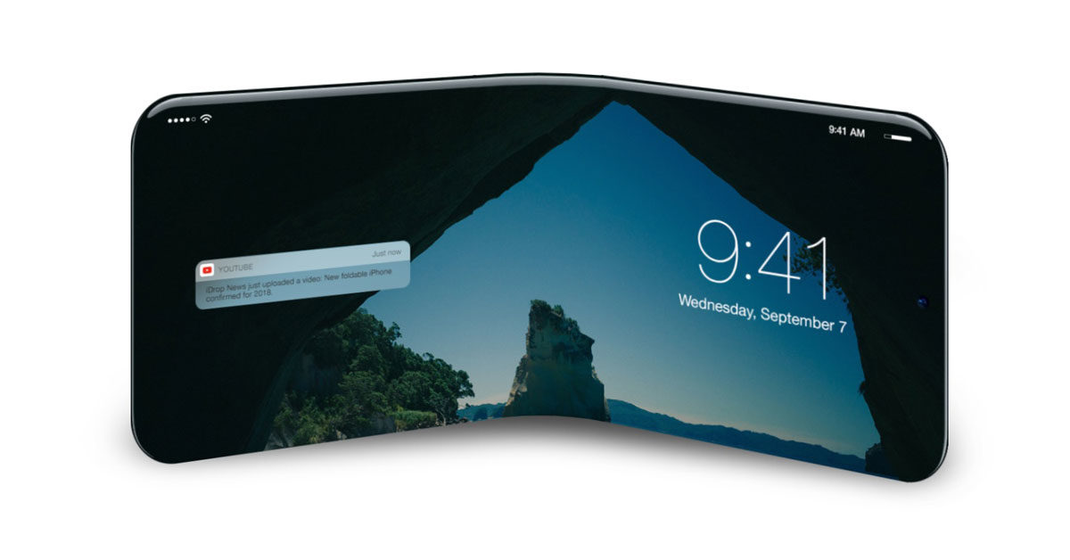 Concepto iPhone plegable 