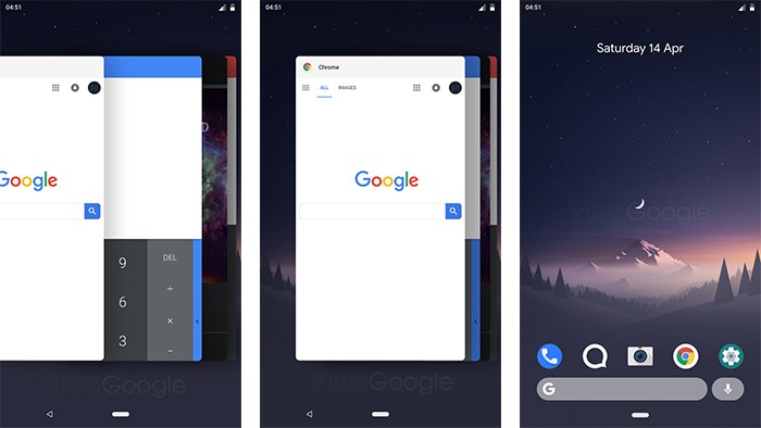 Multitarea Android P