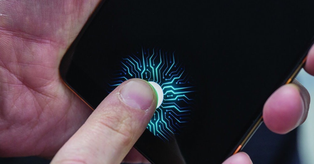 Galaxy S10 lector de huellas dactilares en pantalla.