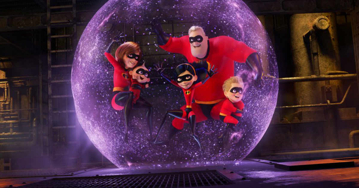 The Incredibles 2 se coloca como la película animada con más recaudos en su fin de semana de estreno