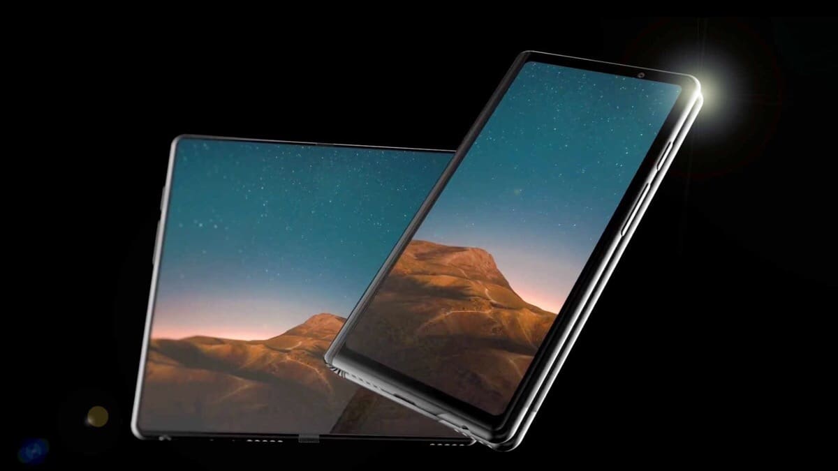 Concepto Samsung Galaxy F - Teléfono plegable