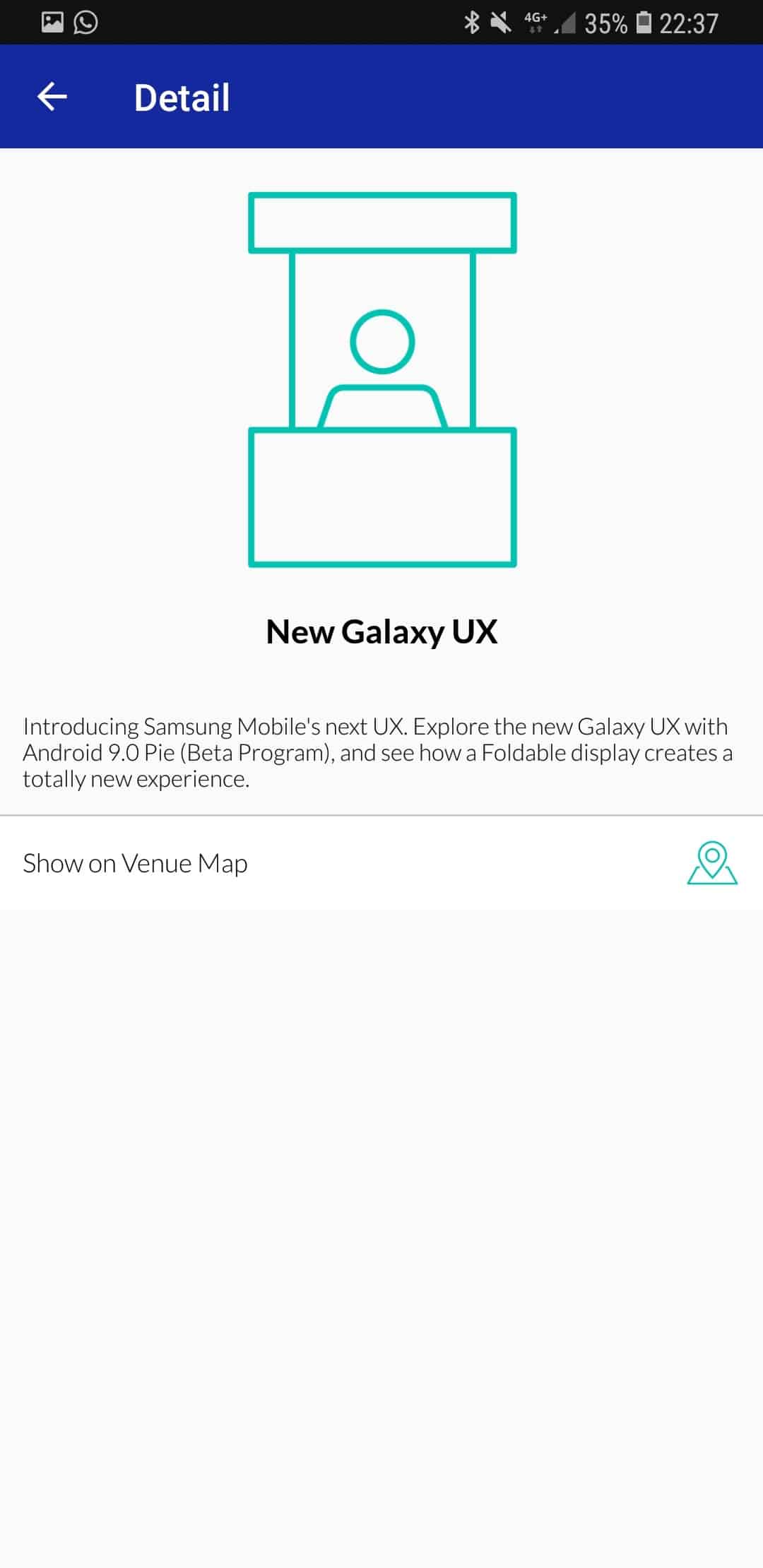 Samsung teléfono plegable - Nueva Galaxy UX