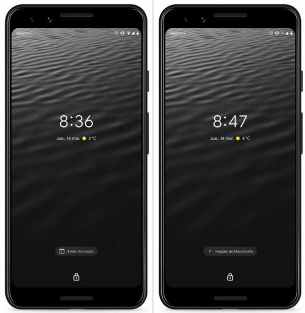 Android Q Lockscreen