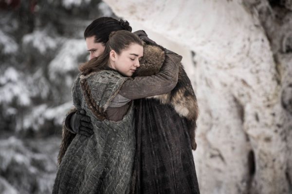Jon y Arya - Resumen Game of Thrones: Winter is Here (S0801)
